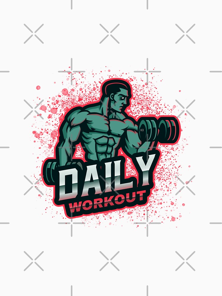 Daily Workout, Gym tank by Fitness-Passion