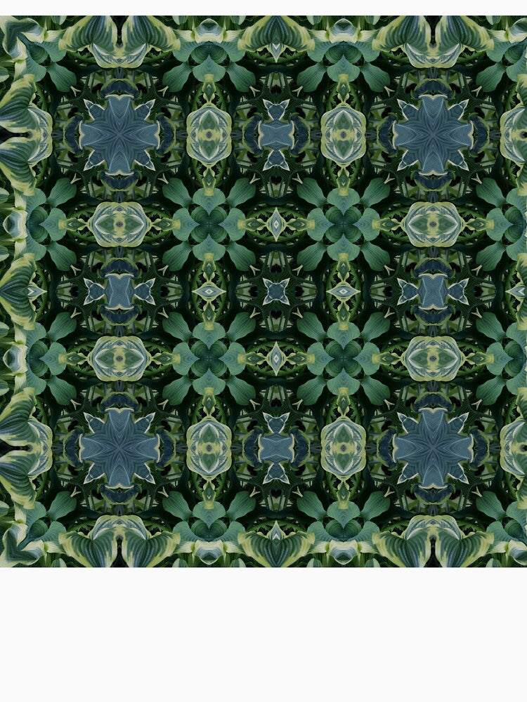 Gorgeous Blue Green Hosta Garden design by Stabrowska Designs