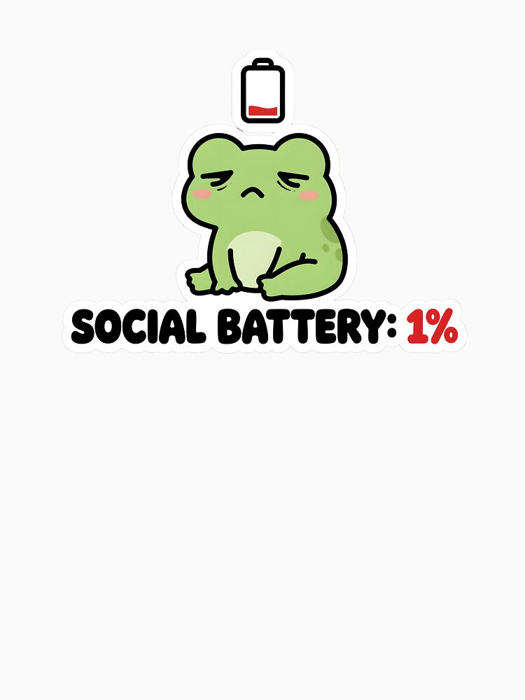 Social Battery frog by MMateka