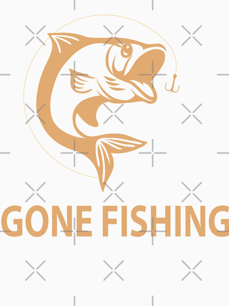 Gone Fishing Tee by URBANBOX