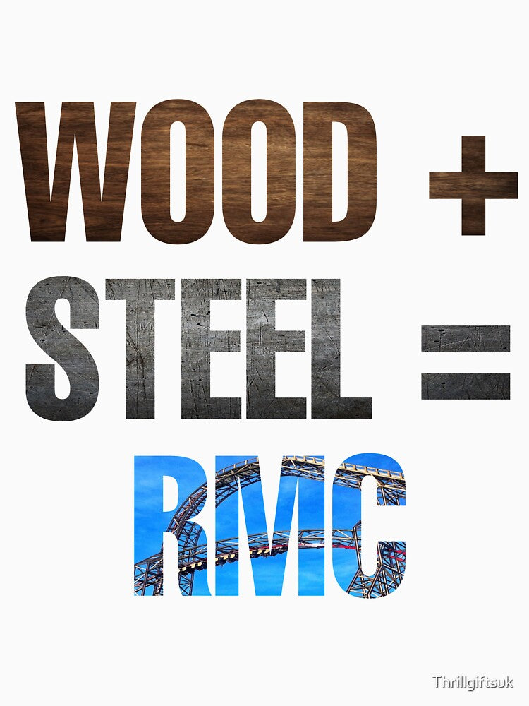 Rocky mountain construction  "Wood+steel=RMC" by Thrillgiftsuk