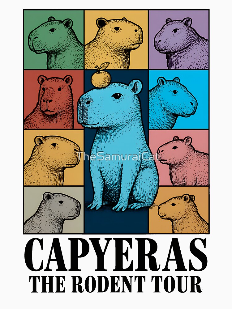 Capybara Eras Tour by TheSamuraiCat