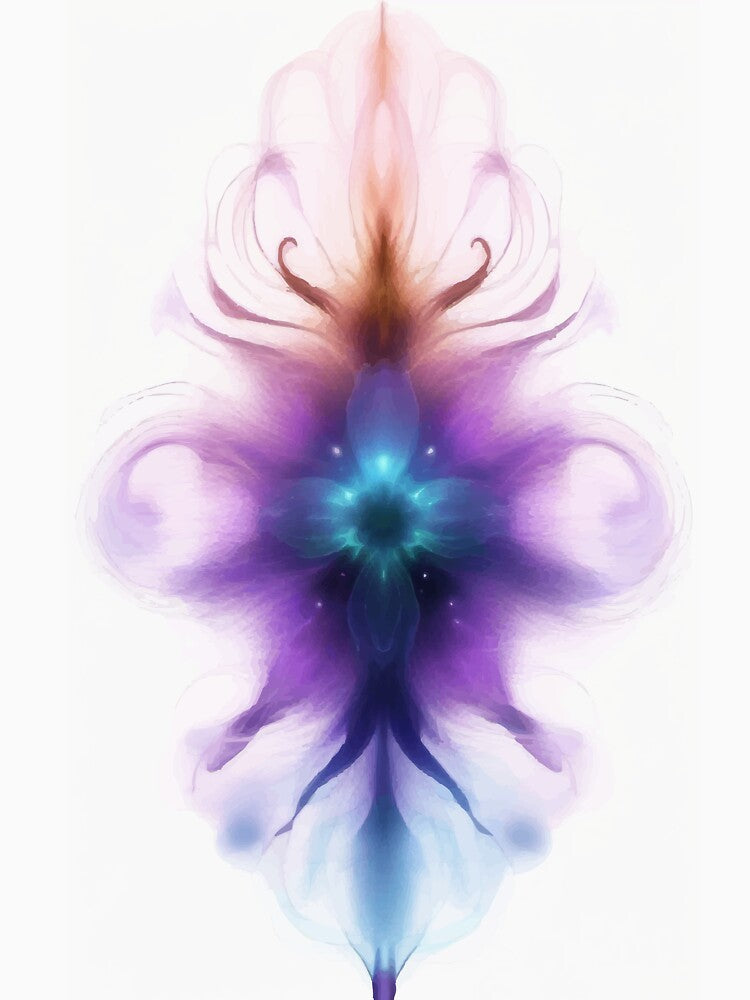 Petals of the Ether: Luminous Soul Bloom by AbstractAnom
