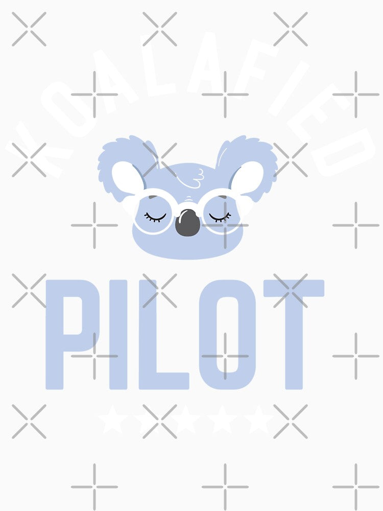 Koalafied Pilot - Funny Gift Idea for Pilots by betternotes