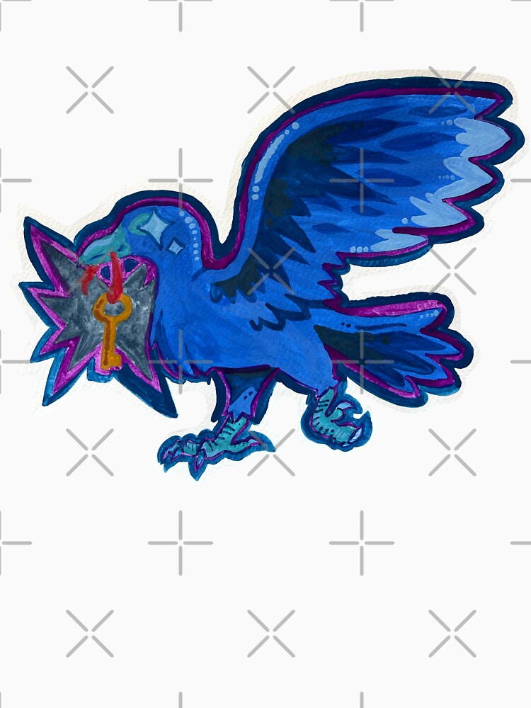 A Crow and a Key by MagmaCat
