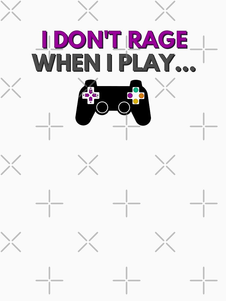 I Don't Rage When I Play (Colors) by FilipeFerreira