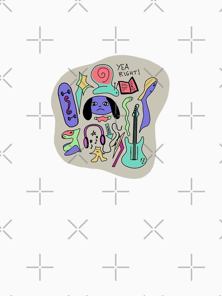 Skate/ rock doodle by Shanart Lex