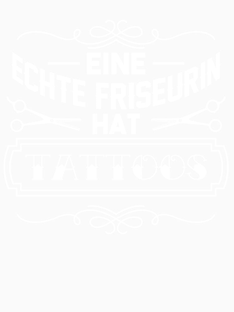 A real hairdresser has tattoos by PlatonisDesign