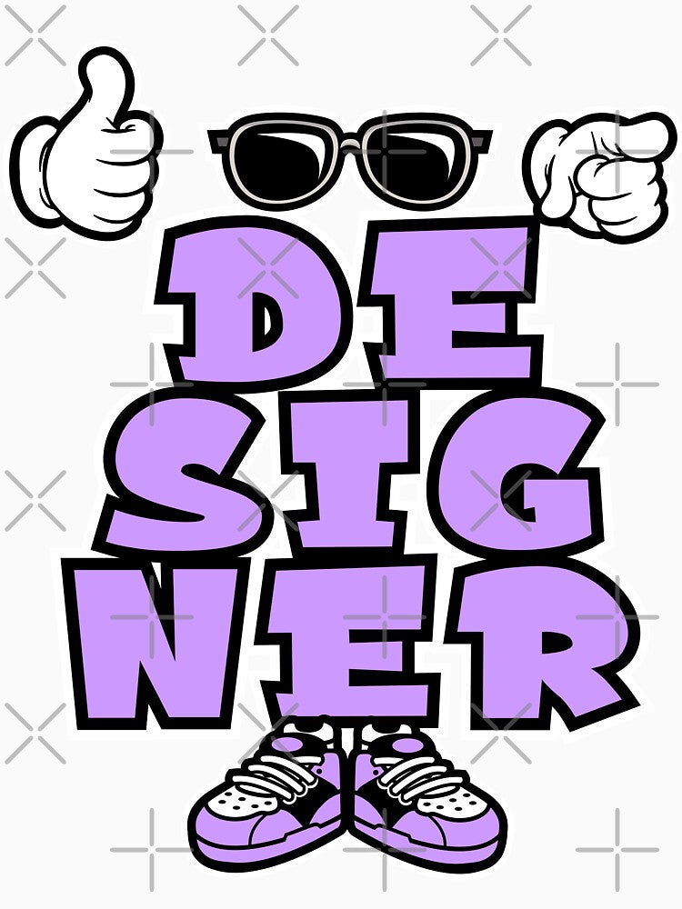 Designer - WORK Street Lettering Cartoon Character by NFTWords