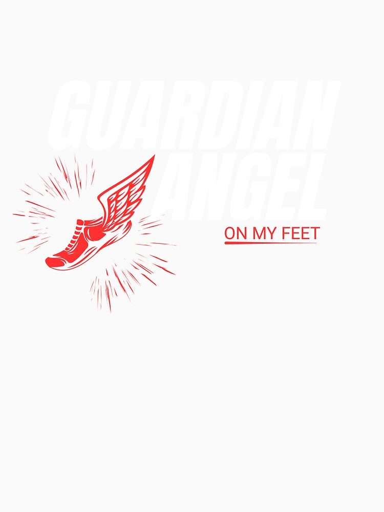 Guardian Angel on the feet - running power and protection by CypisDesign