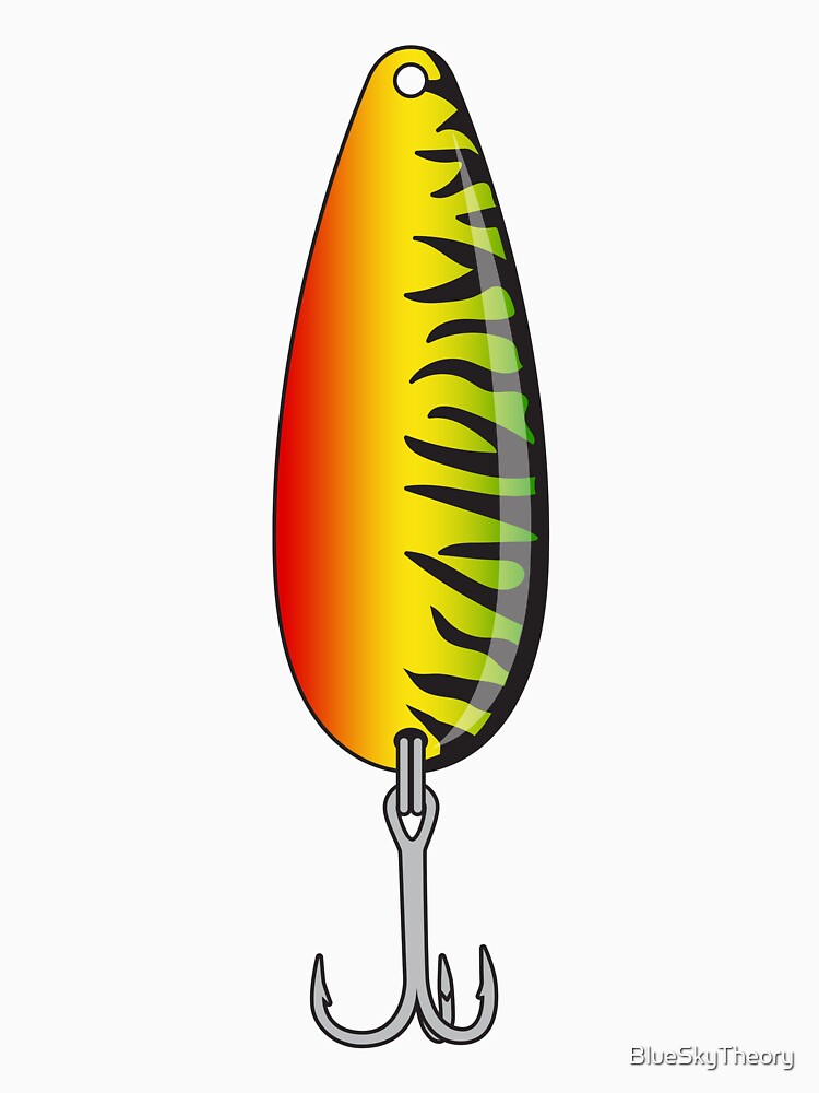 Classic Spoon Fishing Lure - Hot Mackerel by BlueSkyTheory