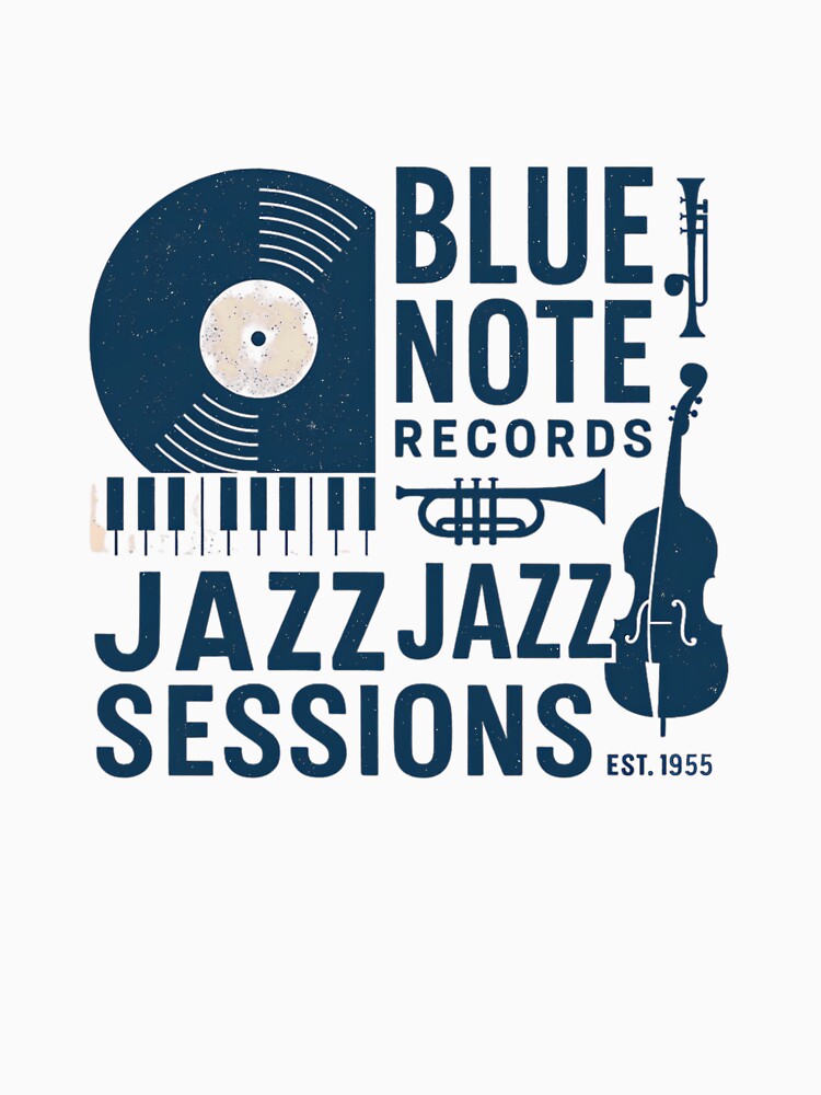Blue Note Records  Vintage Jazz Sessions Design by Damiansperline