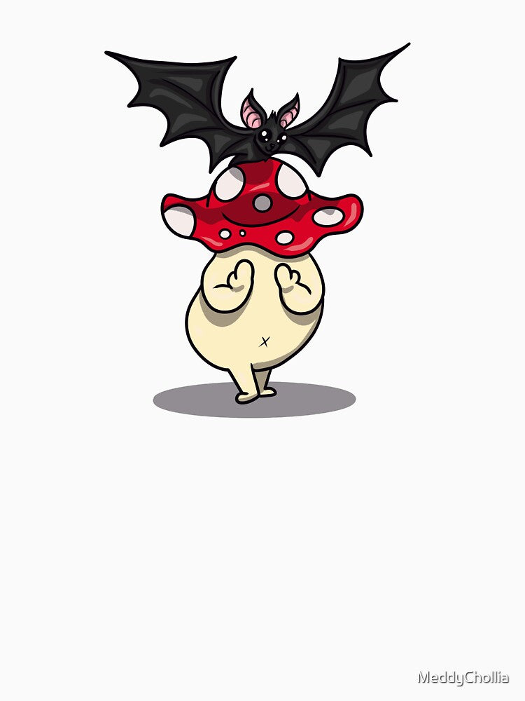 Batty Mushroom by MeddyChollia