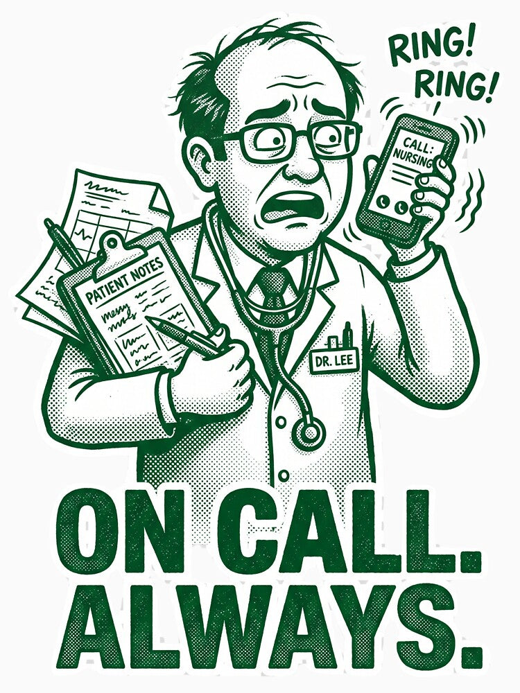 Doctor On Call Always Print by Ortsas