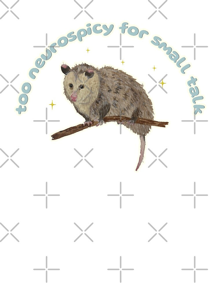 Nosferatu the Possum is too Neurospicy for small talk by Blackberries & Moss