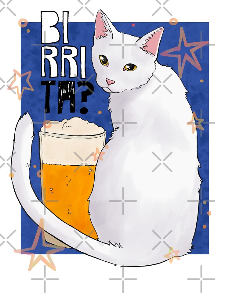 Beer cat by Purrfecty
