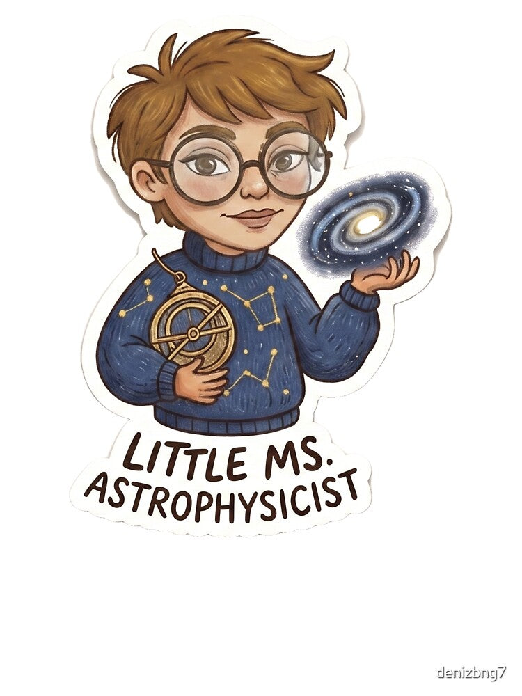 Little Ms. Astrophysicist by denizbng7