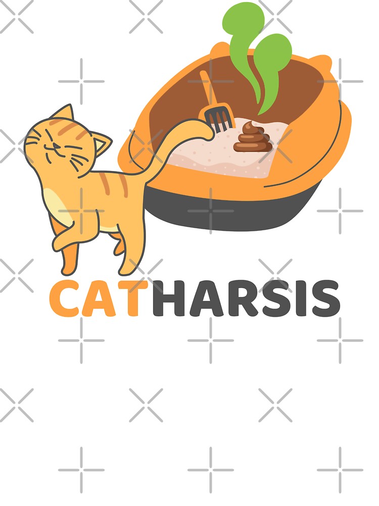 CATharsis - Funny Gifts for Catlover and His/ Her Cat by bunchofalex