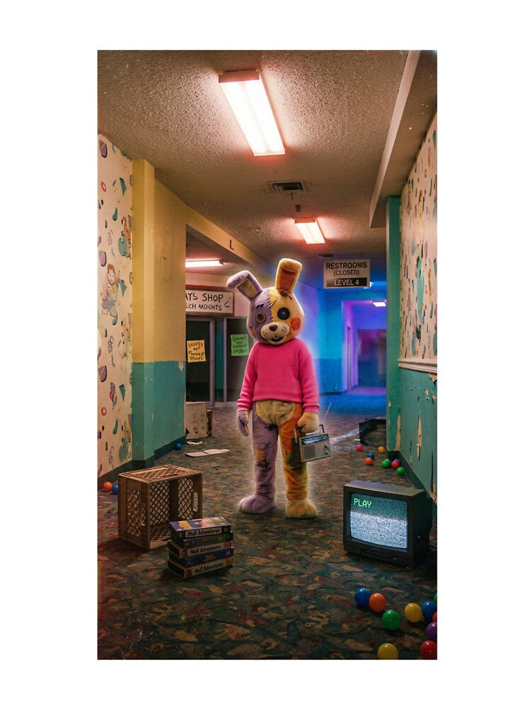 Patchy, The Abandoned Mall Mascot by Static Youth