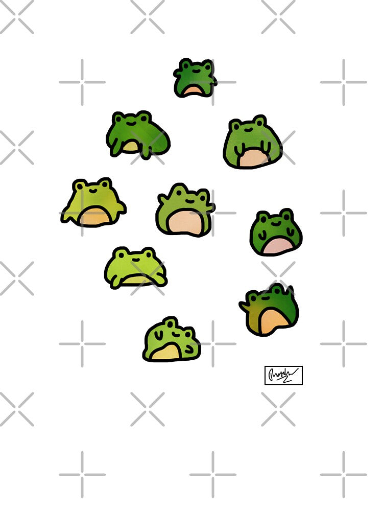 Frogs Doodle by tdoodles