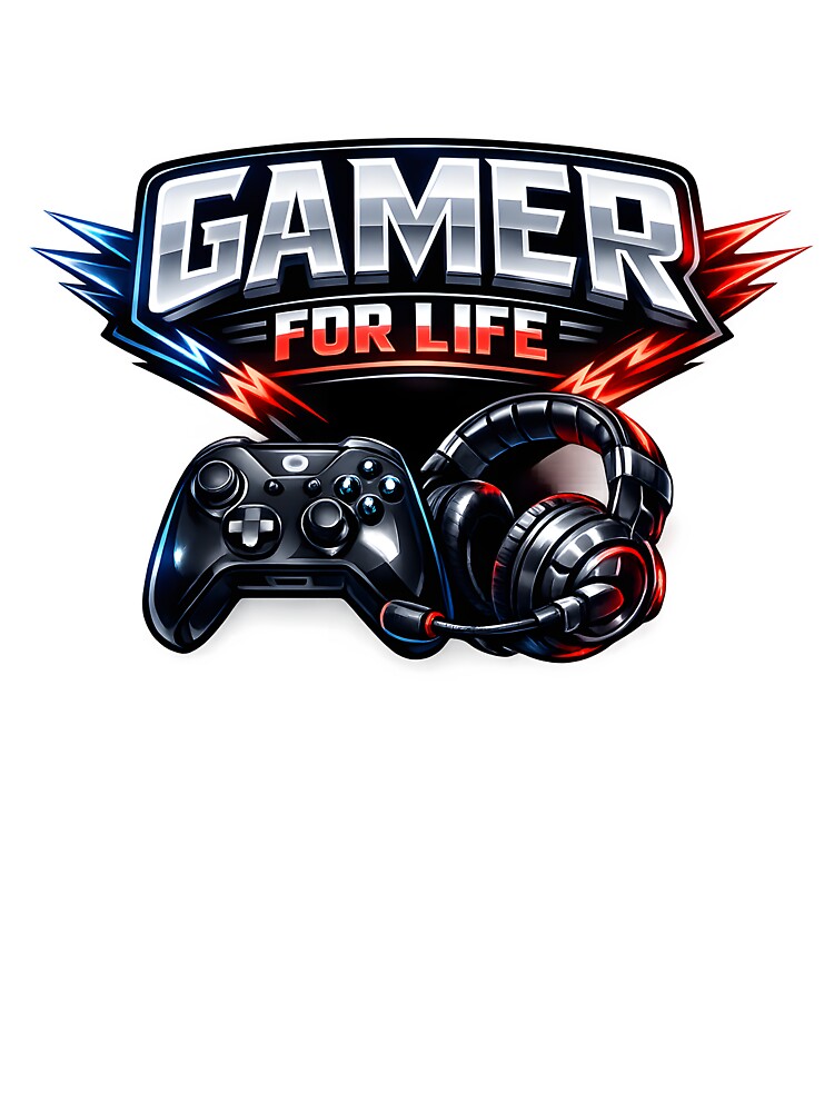 Gamer For Life by Byte-shirt