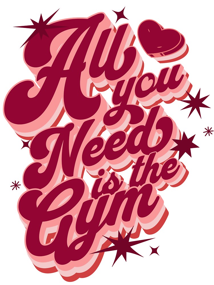 All you need is the gym by Iona’s Crafty Chaos