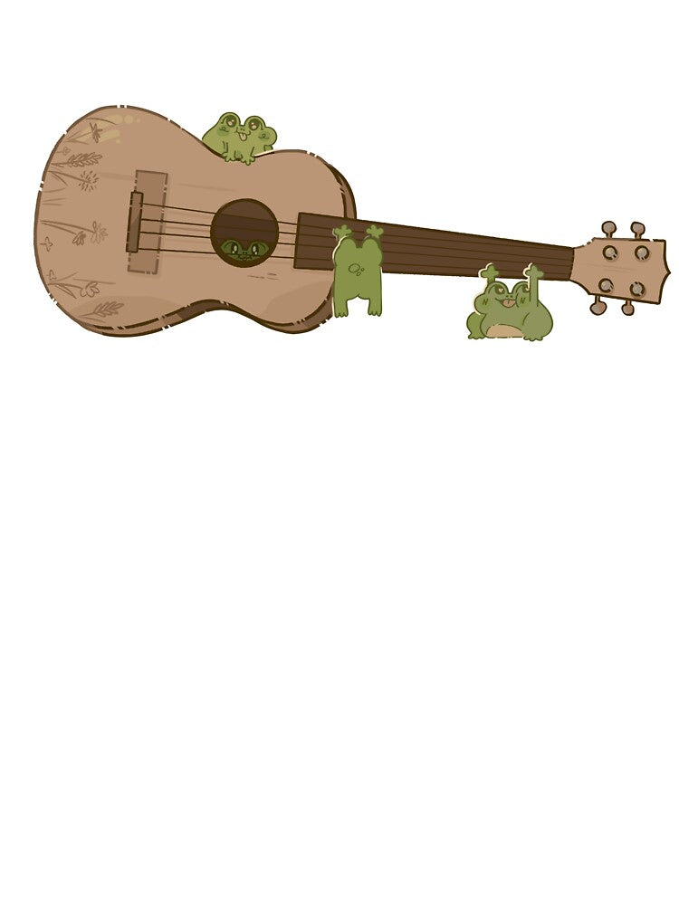 Ukulele Frogs by Leaf-Whimzy