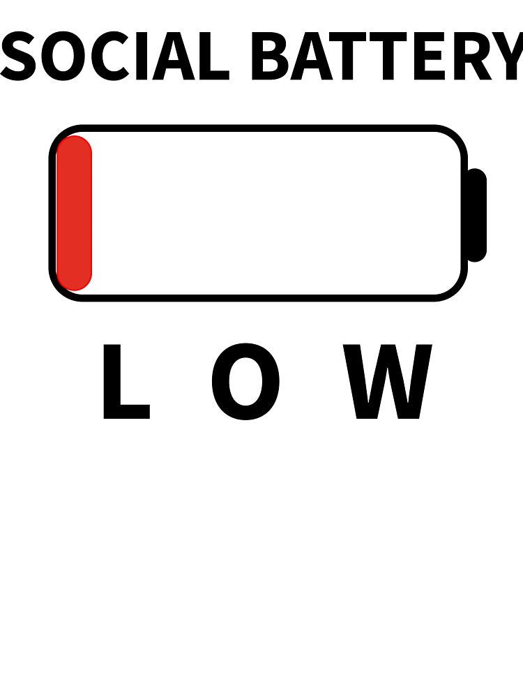 Social Battery Low by KineticConcepts