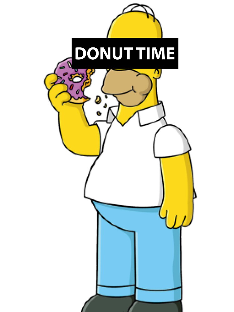 Homer Simpson - DONUT TIME by JacekSzafirek