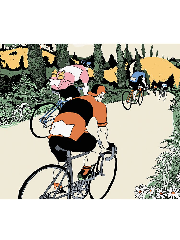 Bike Race Sketch by chanchan79