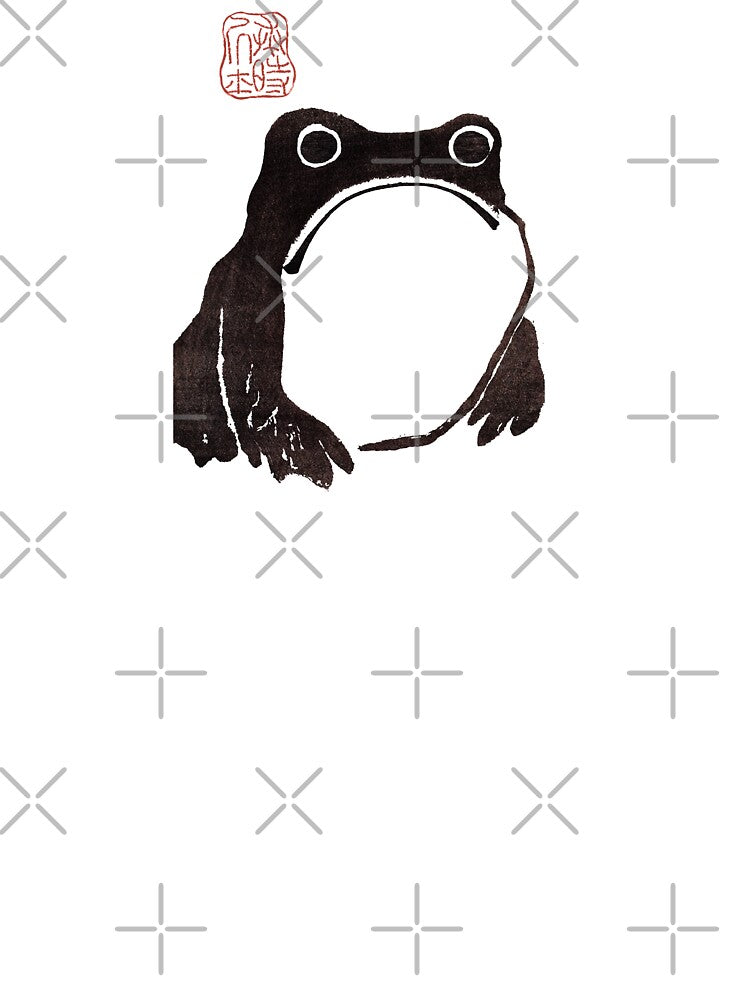 Grumpy Frog Dark - Matsumoto Hoji by nphindenberg