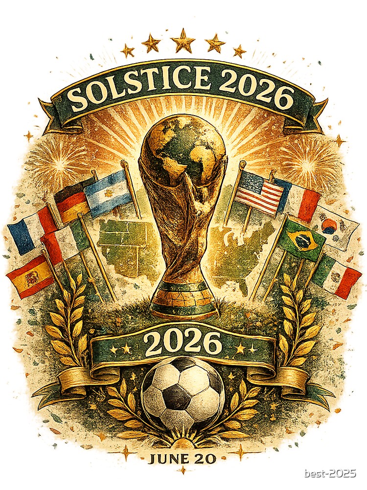 Solstice 2026 Football Celebration | Longest Day Meets Global Soccer Spirit by best-2025 Unisex , , , Long Sleeve Tee