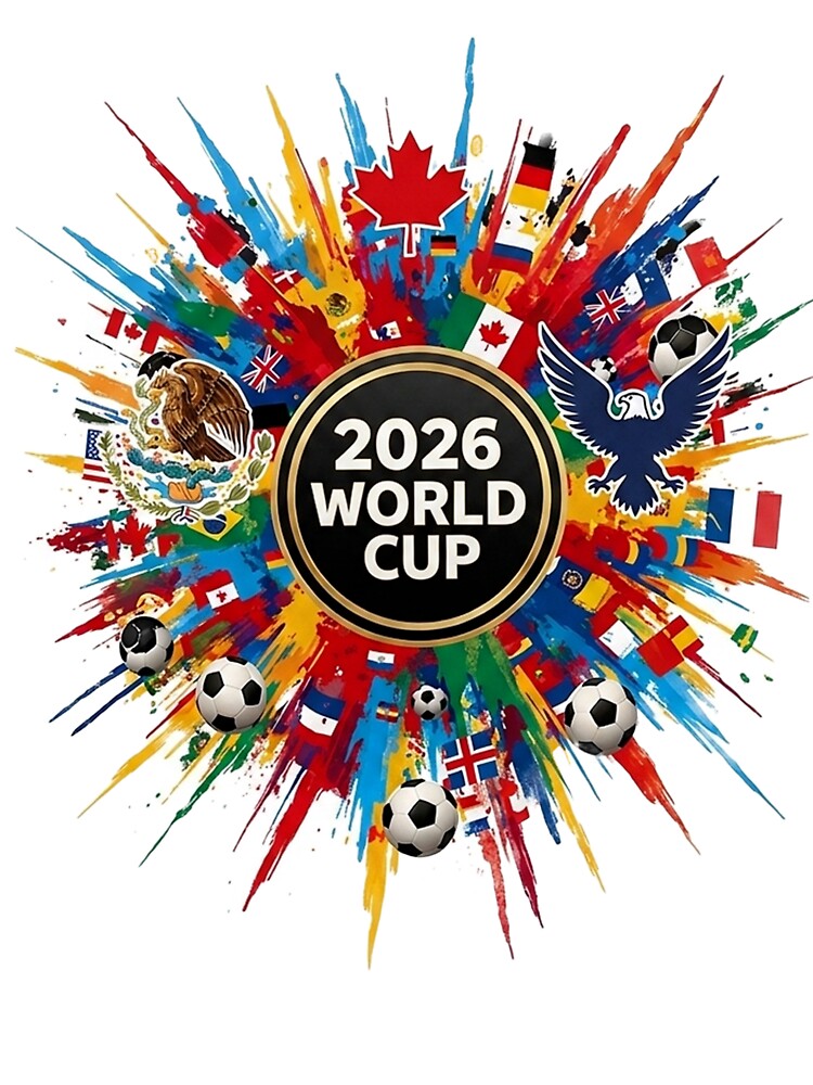 2026 Soccer Cup , Soccer Fan Shirt, Football Fan Gift, Soccer Cup 2026 Tee, International Soccer Shirt, Football Fan Gift by CreativeNest Prints