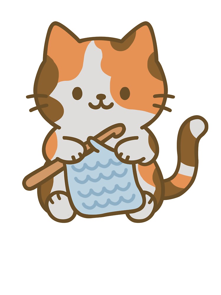 Crochet Kitty: Calico by dxzfvzs