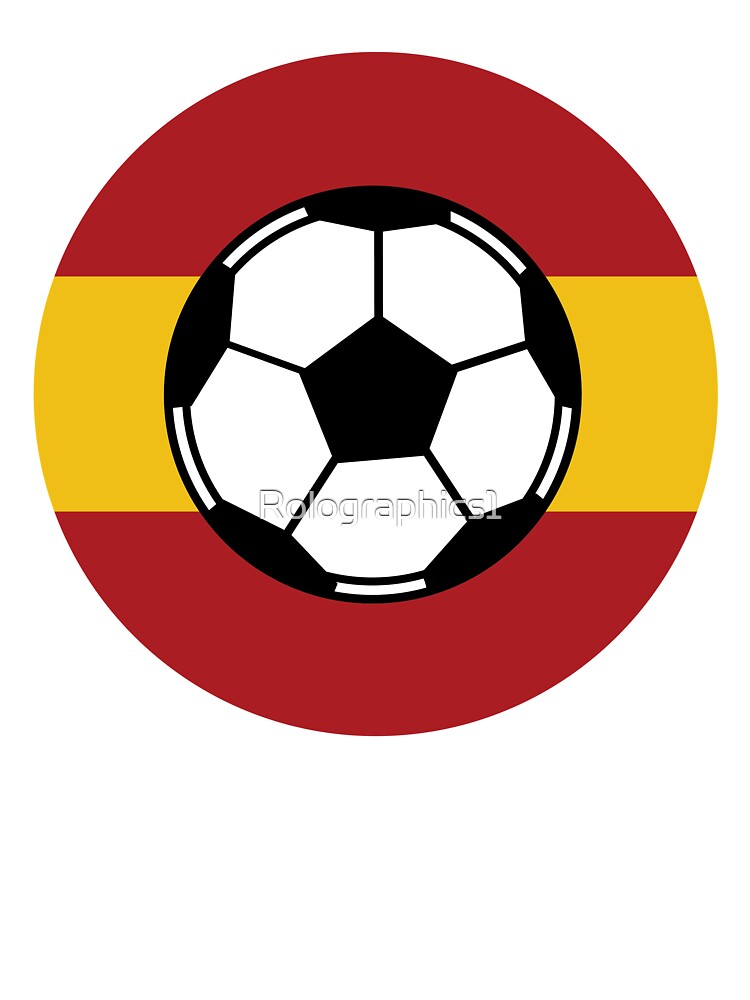 Spain Football Soccer Colors World Cup North America by Rolographics1 Unisex , , , Long Sleeve Tee