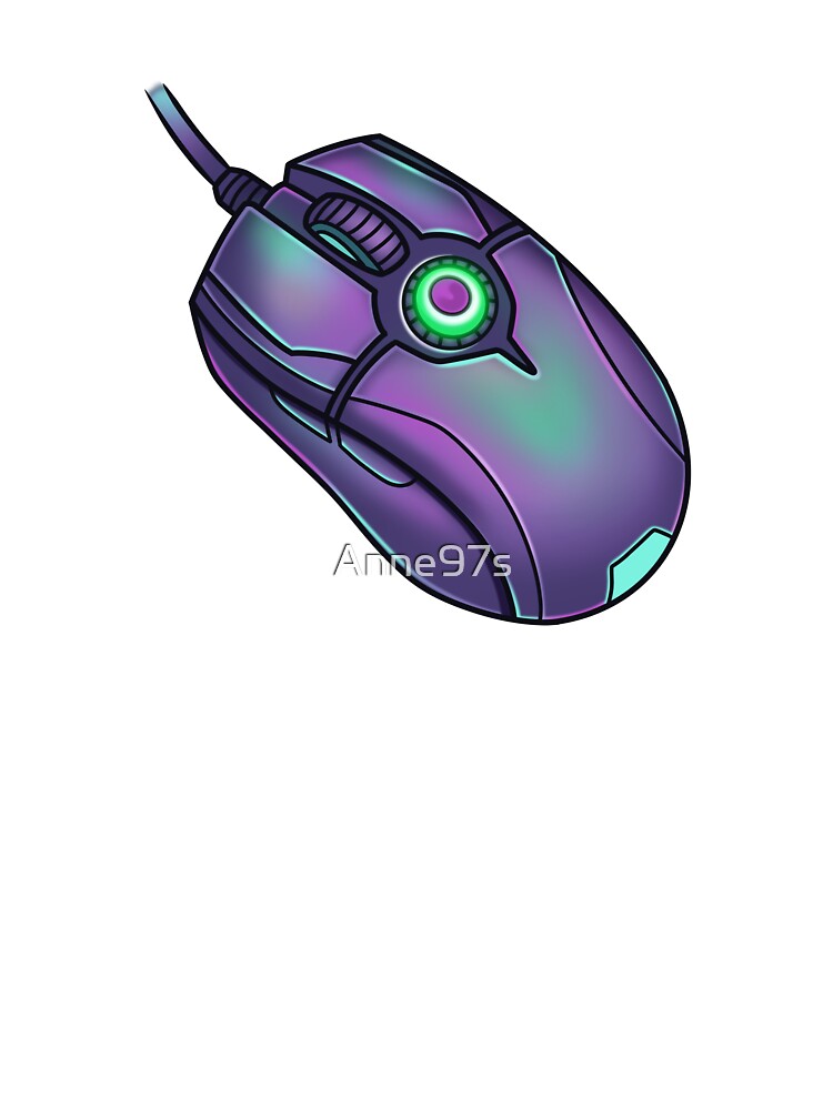 Pro Gamer Cybernetic RGB Gaming Mouse by Anne97s