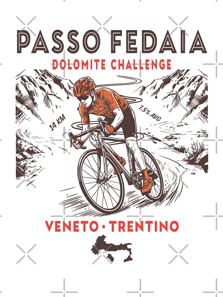 Passo Fedaia Cycling | Dolomite Challenge Road Bike Mountain Pass by Vale150