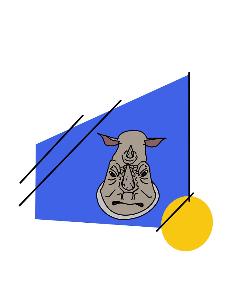 Fun Abstract Doctor Who cartoon Fan Art - ‘the judoon’ design by Nim St4r