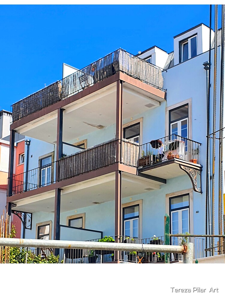 renovated building. Algés. Portugal by Tereza Pilar  Art