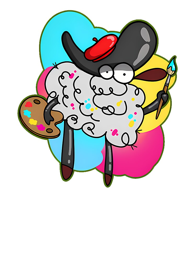 Painter Sheep by LoopyLamb