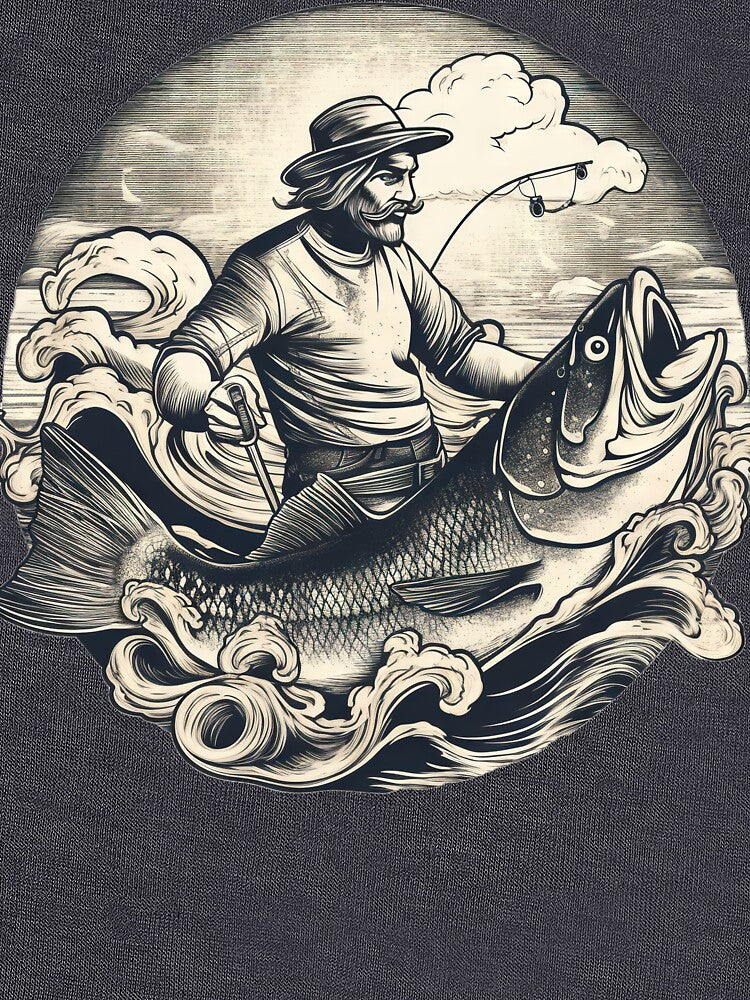 Vintage Fishing Design by CosmicScare10