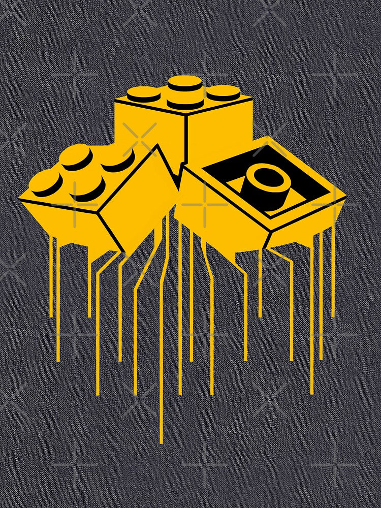 Brick Bleed Yellow by Christopher Rapczynski
