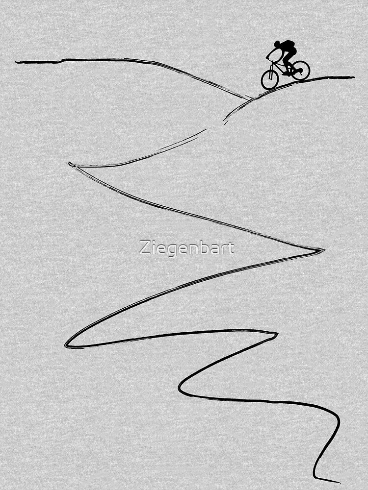 mtb mountain bike cycling bicycle cyclist gift by Ziegenbart