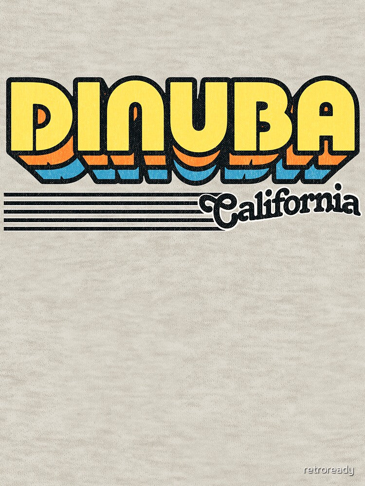 Dinuba, California | Retro Stripes by retroready