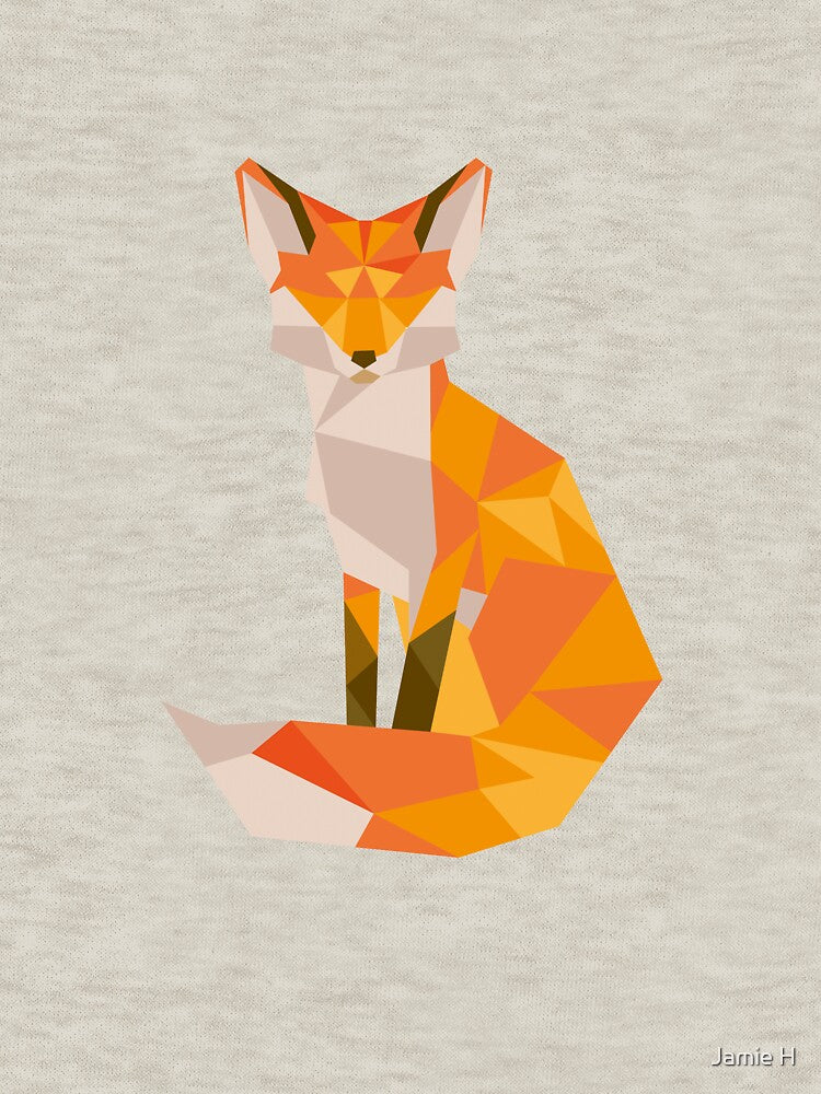 Geometric Fox by jamiehammond