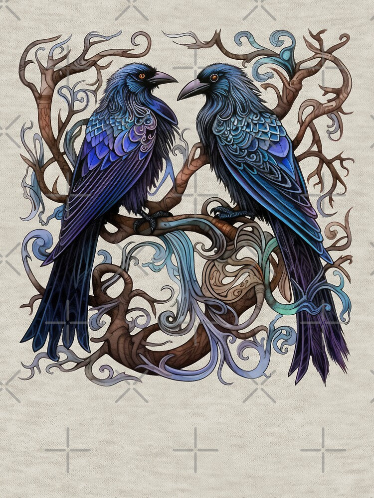 Viking Ravens - Huginn & Muninn by Odd World