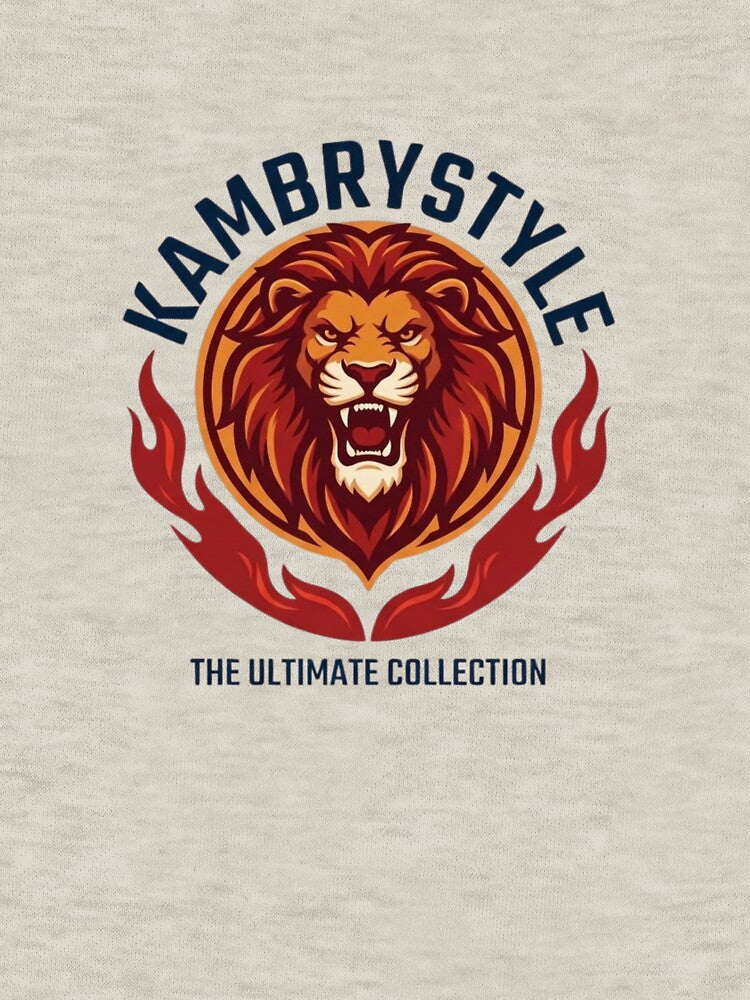KambryStyle Lion Emblem Casual Streetwear Fashion by KambryStyle