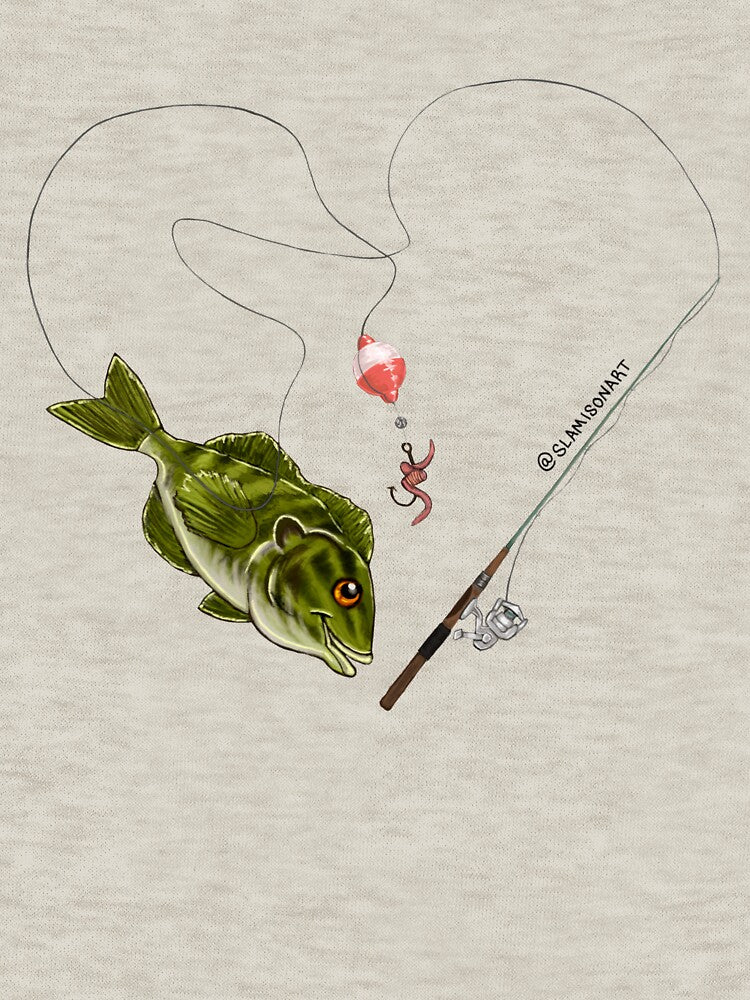 I ❤️ Fishing by Sara Lamison