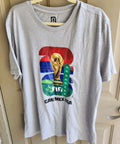 FIFA 2026 World Cup Gray Soccer Graphic Tee USA Football Fan Shirt XL Unisex , , , Long Sleeve Tee