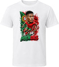 Nuno Mendes Portugal Soccer Caricature 2026 World Cup T Shirt Unisex , , , Long Sleeve Tee